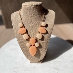 Kate Spade Statement Necklace in Blush Pink Like New